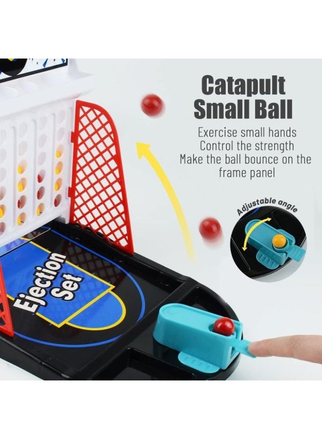Desktop Arcade Basketball Game – Tabletop Indoor Basketball Shooting Game for Kids and Adults, Multiplayer Connect Pinball Style, Fun Desk Game for Office, Best Gift Idea for Boys and Girls - Image 4